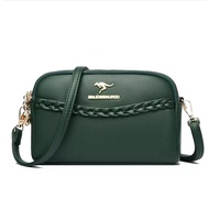 Atsor.id MAMA Modern Women's Sling Bag slingbag Mobile & Wallet Latest PU Leather 3-room