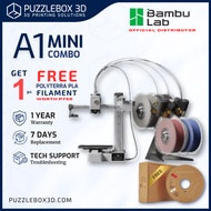 Bambu Lab A1 Mini and A1 Mini Combo series allows 4-Color AMS lite Full Auto Calibration 3DPrinter