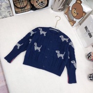 Thom Browne 狗圖案針織外套