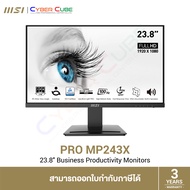MSI PRO MP243X 23.8" Business Productivity Monitors (IPS, FHD 1920x1080 at 100Hz, 1x DP 1.2a / 1x HDMI 1.4b) / ( จอคอม จอมอนิเตอร์ จอสำนักงาน ) MONITOR