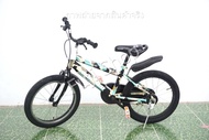 จักรยานเด็กญี่ปุ่น - ล้อ 18 นิ้ว - ไม่มีเกียร์ - Hummer - สีเขียว [จักรยานมือสอง]