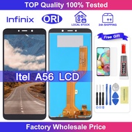 Original LCD For Infinix Itel A56 A56 Pro LCD Display Screen+Touch Screen Digitizer Assembly Replace