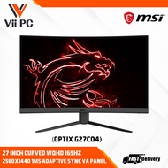 MSI 27-inch Optix G27CQ4 WQHD Curved Gaming Monitor