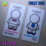 Bathroom Sign Beautiful-Cute There Is A DESIGN [HERO HAM CARTOON 2566 NO.22] *S-ONE