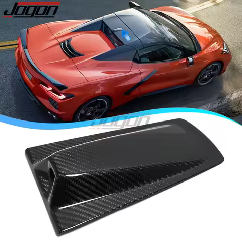 For Corvette C8 Convertible Version Z51 Z06 Z07 2020-2023 Real Carbon Fiber Car Roof Rear Camera Cov