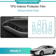 Mazda 3 BP 2029-2025 Transparent TPU Interior Protector Film Scratch Resistant Protective Film VACC 