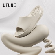 UTUNE EVA Massage Slippers Arch Support 4cm Thick Sole Anti-Slip Soft Comfortable Non-Fatigue Indoor