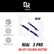 ON OFF / VOLUME BUTTON For REAL 3 / REAL 5 PRO / 5I / REAL 6 / REAL 7 PRO / 7I / REAL 9 PRO PLUS < R