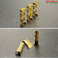 VVDZA Connector Gold Color Cold Terminal 50/100/200pcs 453 U-shaped