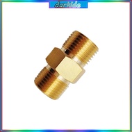 Dark Premium Brass Sodas Machine Connector W21 8 to W21 8 CO2 Adapter Brass Texture