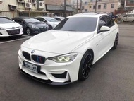 2012年 BMW 328改M3包套件~紅內裝~ 避震器 鋁圈 選配抬頭顯示 天窗 IKEY