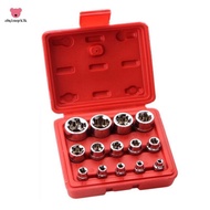14Piece E-TORX Socket Set Premium Female Torx Socket Set External Torx Socket Set