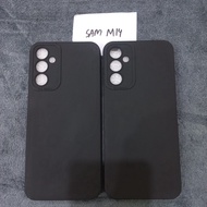 HITAM Black Matte Case Samsung M14 5G Softcase Plain Black