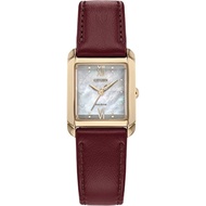 Citizen Womens Eco-Drive Dress Classic Bianca Eco-Drive Leather Strap Watch Sapphire Crystal 3 Hands