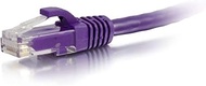 C2G/ Cables To Go 27806 Cat6 Cable - Snagless Unshielded Ethernet Network Patch Cable, Purple (50 Fe