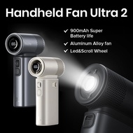 [SG STOCK] JisuLife Ultra 2 Handheld Fan – High-Speed 9000mAh Portable All-in-One Fan for Outdoor & 