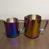 Milk Jug Latte Art Rainbow 350ml Milk Frothing Jug Milk Frother
