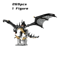 In Stock New 269Pcs Fell Beast Dragon Steed 40693 Model Bricks Building Blocks Movie Miniature Set A
