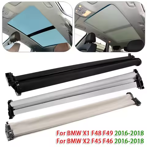 Car Panoramic Sunroof Sunshade Curtain for BMW X1 F48 F49 X2 F45 F46 2016-2018