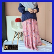 🔥 NEW 🔥SKIRT FLOWER SKIRT CORAK SKIRT MUSLIMAH BUNGA