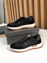 ใหม่ Ecco รองเท้าหนังธุรกิจกอล์ฟลำลองสำหรับผู้ชาย,รองเท้าสำหรับทำงานกลางแจ้งกีฬาวิ่งรองเท้ารองเท้าผ้