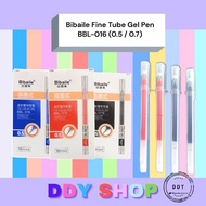 【READY STOCK】 Bibaile Fine Tube Gel Pen (BBL016 -12pcs per box)