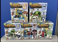 全新絶版 Bandai Keroro軍曹 合體基地 仰天合體 全5種 24cm高巨大Keroro 盒蛋