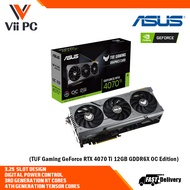 ASUS NVIDIA TUF Gaming GeForce RTX 4070 Ti 12GB GDDR6X OC Edition 4070Ti 4070 Ti RTX4070Ti RTX4070 Graphics Card