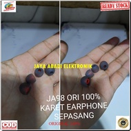 J98 ORIGINAL KARET HEADSET EARBUDS SILICON BUSA EARBUD HANDSFREE EAR IN MULTI J98  Earbuds silicon k