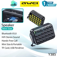 Awei Y385 Wireless Speaker HiFi Stereo Sound Bluetooth Speaker Outdoor Portable Mini Speaker Awei Sp