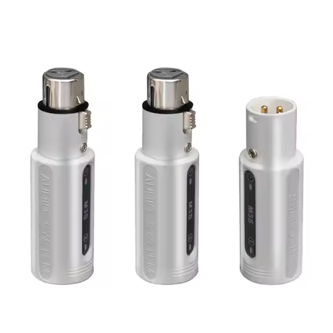 B92B-One To Two Wireless XLR Transmitter Receiver Dynamic Microphone Support 2.4G High-Quality Audio