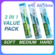 (3 IN 1 VALUE PACK) AWH Follow Me Super A Tooth Brush Soft Medium Hard Toothbrush Berus Gigi 牙刷 [FRE