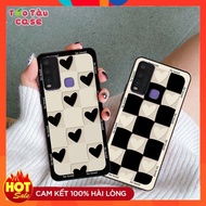 Vivo Y30 / Y50 bearbrick Case, Heart, Beautiful Fashion Sport