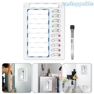 Un* Chore Chart for Kids Children Dry Erases Chores Slider Chart Magnetic Checklist Boards Routine C