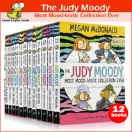 (In Stock) พร้อมส่ง จูดี้ เด็กหญิงวัยซ่า The Judy Moody Most Mood-tastic Collection Ever Set of 12