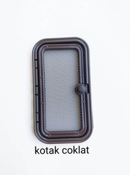 screen port kasa nyamuk magnet aluminum