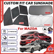 Custom Fit Front Side Rear Car Windscreen Sunshade For Mazda 3 Sedan Hatchback CX5 CX3 CX9 CX8 Pelin
