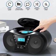 CD Player Bluetooth Boombox CD Player AM/FM Radio High-fidelity Stereo Player Compatible for CD/CD-R