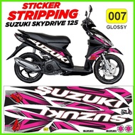 ♀ Suzuki skydrive striping / skydrive variation / sky drive decal