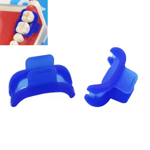1 pc Dental Mini Dam MiniDam Rubber Dam Clamp Holder Dental Silicone Rubber Dam Clamp Clip Dental Si