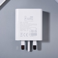 Original HUAWEI 88W Dual Ports Charger Super Fast Charger USB A/C PD UK Power Adapter 6A Type C Cabl