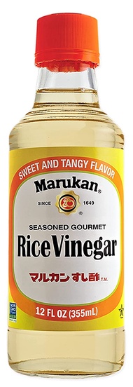 Marukan Seasoned Rice Vinegar 12 and 128 oz