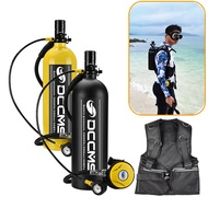 2L Diving Oxygen Tank Portable Snorkeling Oxygen Cylinder Outdoor Diving Equipment Scuba Respirator