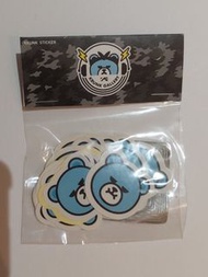 Bigbang 韓版 Krunk Bear 熊 貼紙 sticker 全新 絕版 GD G-Dragon T.O.P Choiseunghyun Taeyang Youngbae YB  Daesun
