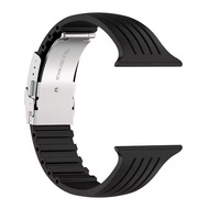 Silicone watch band for smartwatch 2 3 4 5 6 7 8 9 10 X se ultra2  sport strap for smart watch t500 
