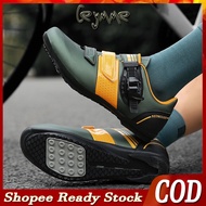 【CEYMME】Cycling Shoes with no cleats Road Bike SPD Non-locking Professional Breathable Bicycle Shoes Bike Shoes Rotating buckle Cleats Shoes for Cycling