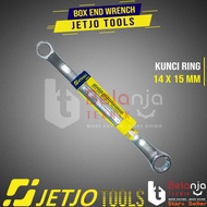 JETJO TOOLS Box End Wrench 14 X 15 MM Key Ring 14X15mm CRV