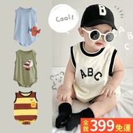 [Sleeveless Baby Onesie] Sleeveless Onesie Little Ladybug Cat Styling Clothes Girl Boy A06-30 Romper