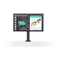 LG 27QN880-B - 27"QHD Ergo IPS Monitor with USB Type-C