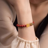 天然原礦硃砂6mm/8mm手串本命年精品手鏈